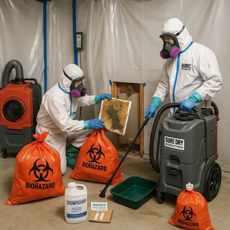 Contaminated Water Handling Protocols process in Oakland, IA