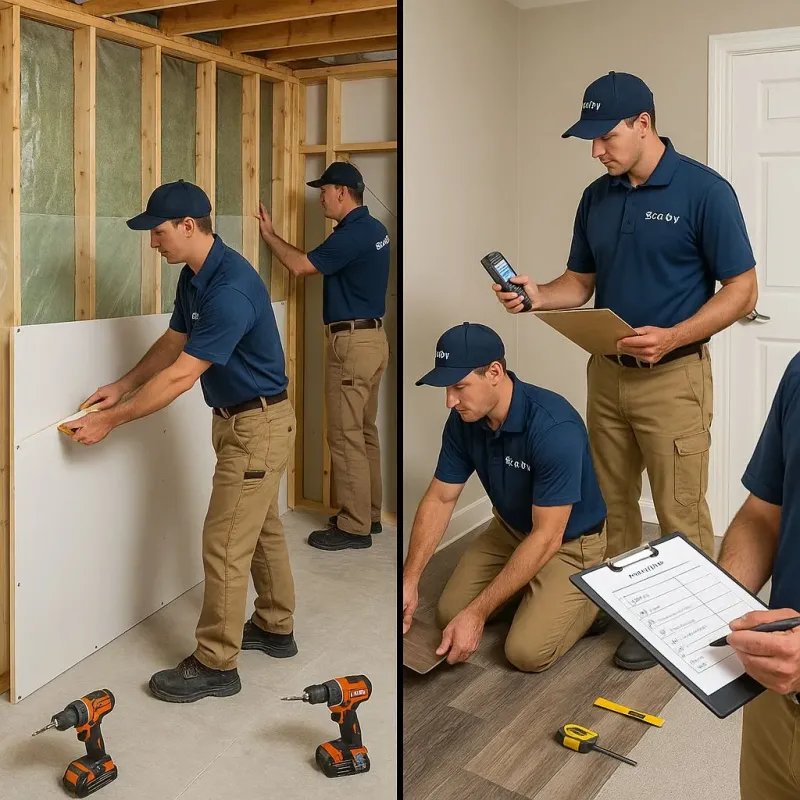 Repairs and Reconstruction process in Oakland, IA