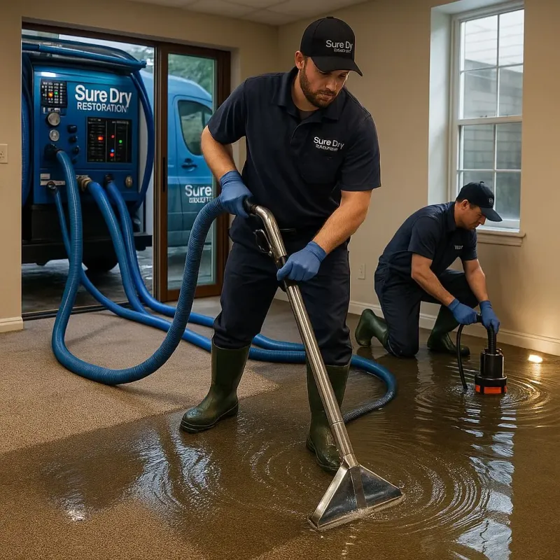 Water Extraction and Removal process in Oakland, IA
